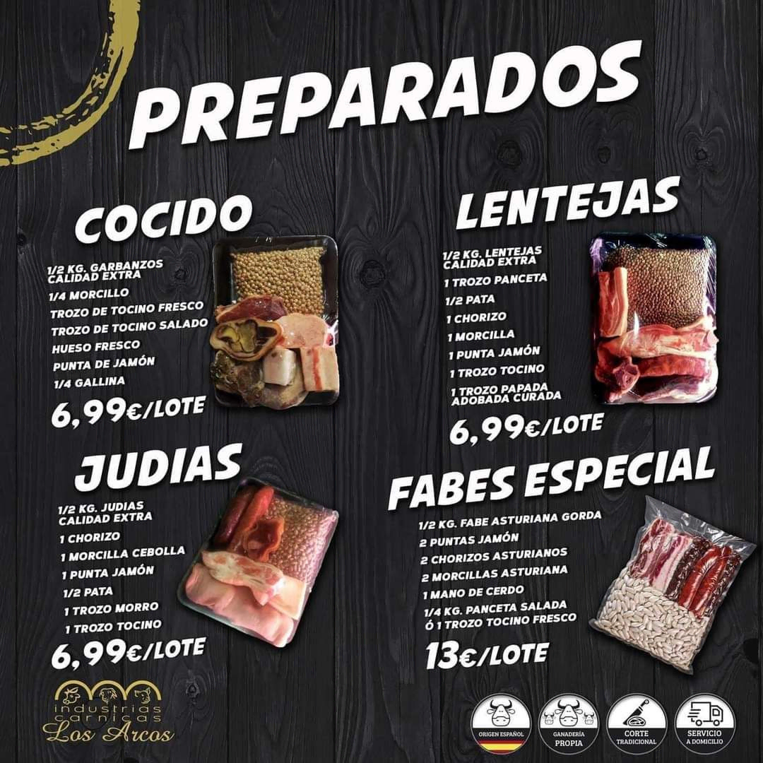 Gestiones Cárnicas Del Bierzo León preparados